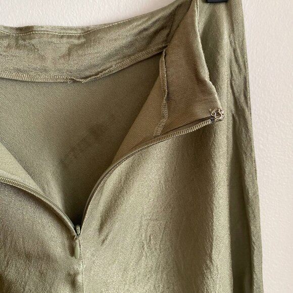 & Other Stories Silk Midi Skirt - Picture 4 of 9